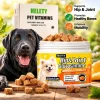 Dog Hip and Joint Supplement with Glucosamine, Chondroitin, Omega 3, MSM, and Green Lipped Mussel, 90chews Flavored Chews for Sm
