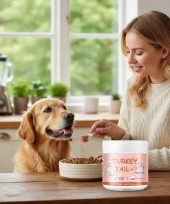 1/2/3PCS Bacon Taste Pet Mushroom Powder Natural High-Grade Ingredient Appetite Enhancer for Picky Cats Dogs Daily Nutrition