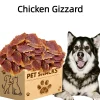 Pet Treats ，Sliced Chicken Gizzards – Dog Chew Treats & Teeth Cleaning Snacks 400g